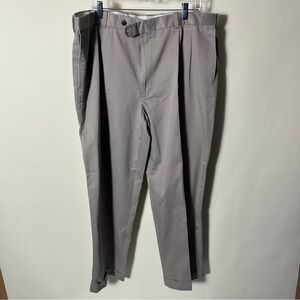 Joseph & Feiss Dress Pants Trousers Chinos Khakis Sz 42 X 30 Tan Pleated EUC